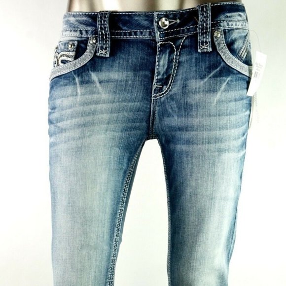 NWT! ROCK REVIVAL "KAMEA" SKINNY JEANS 28 MSRP$189 - Picture 15 of 15